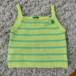 United colors of benetton knitted tank top